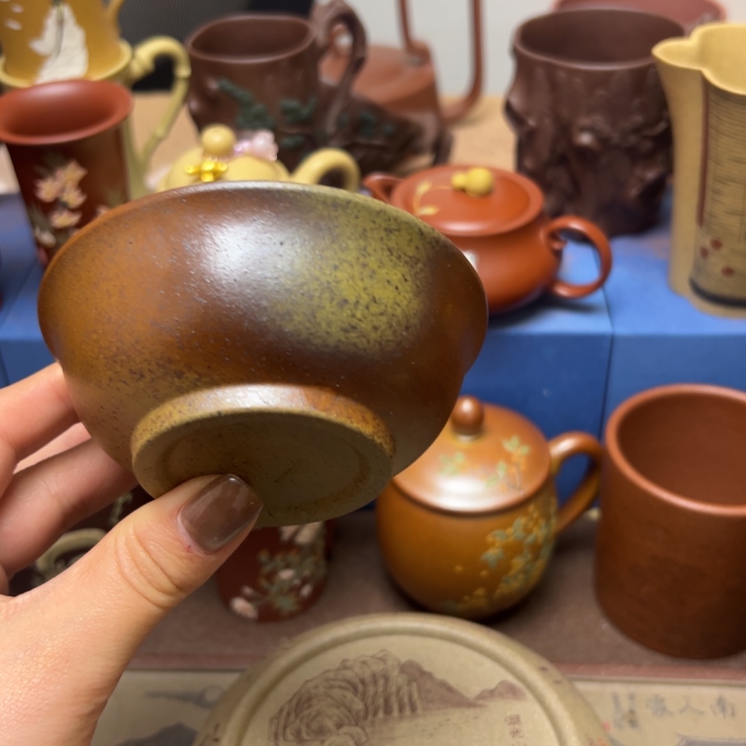 紫砂茶杯紫砂主人杯