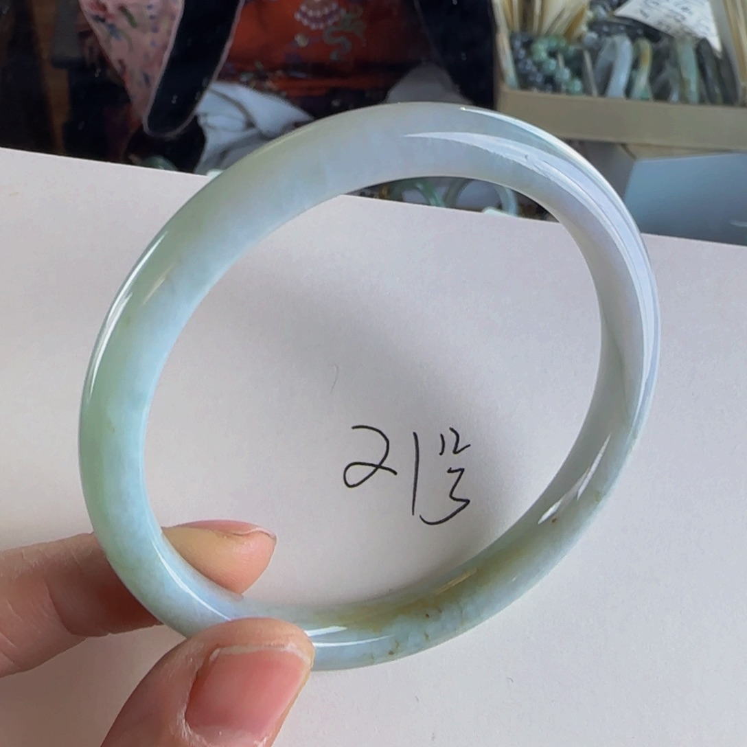 翡翠手镯未镶嵌老坑59.6