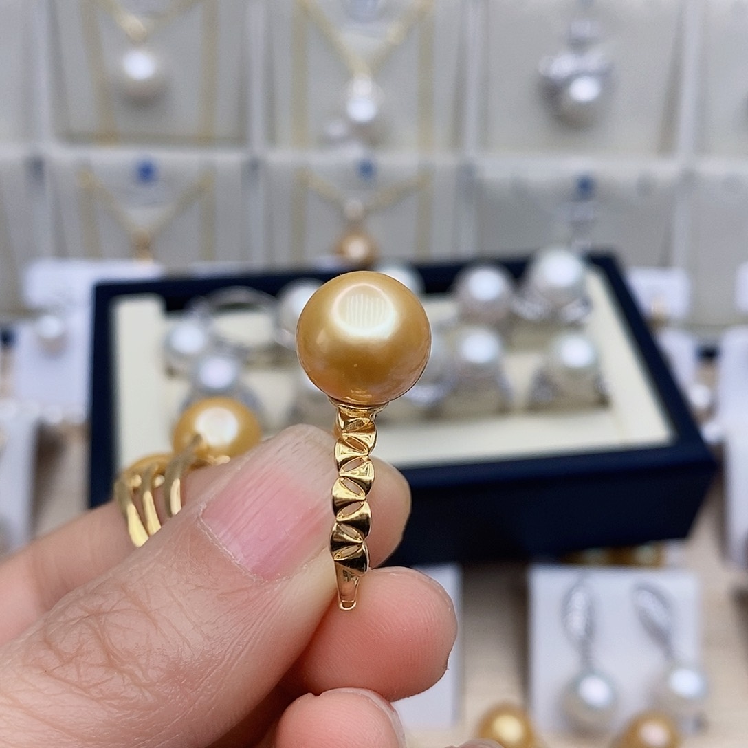 淡水珍珠颈饰银S925镶嵌