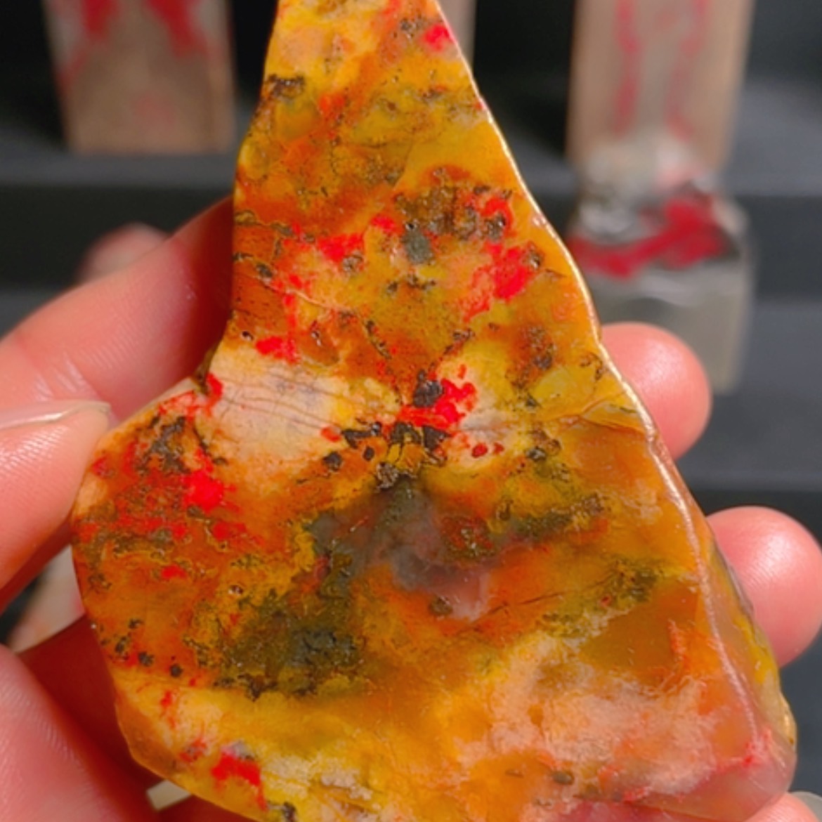 【闪购商品】昌化鸡血石昌化鸡血石冻底原石