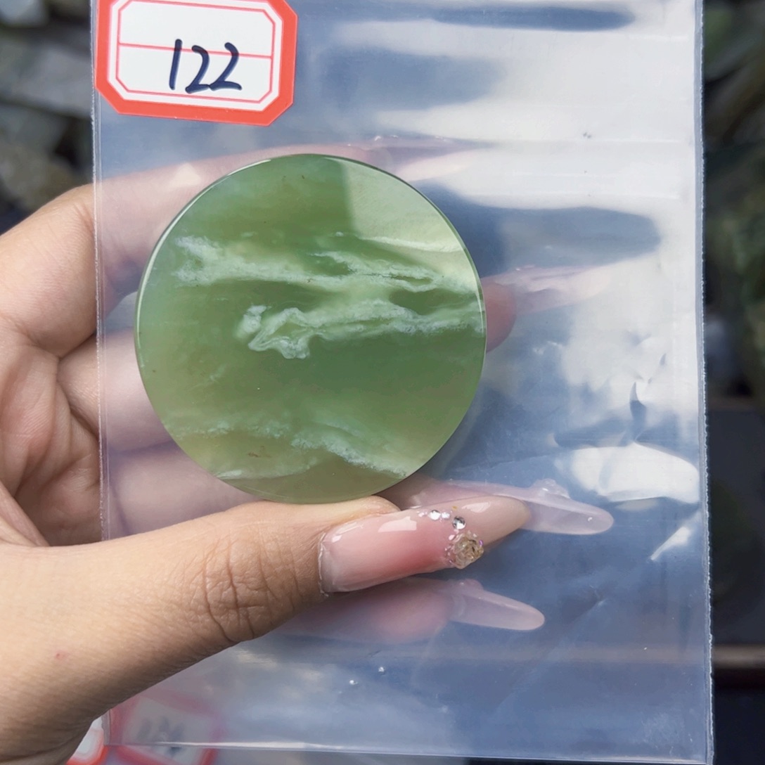 和田玉珠宝半成品未镶嵌