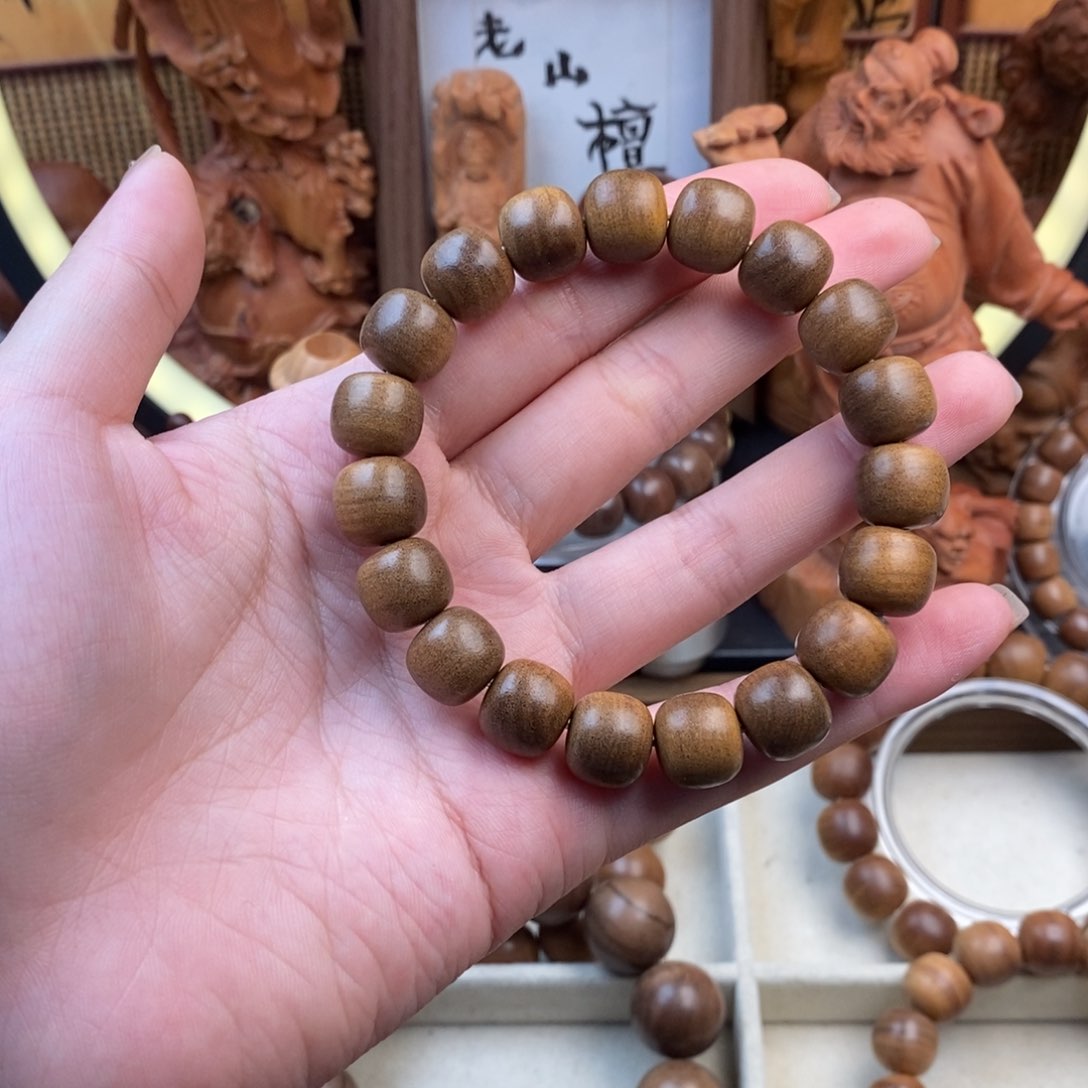 檀香木手串/手链开播福利，老山檀，奶香11.12