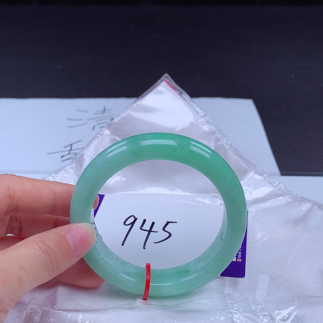 翡翠手镯未镶嵌手镯001402