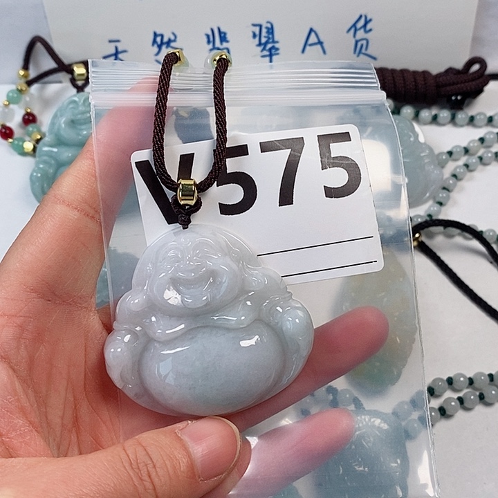 翡翠颈饰未镶嵌天然