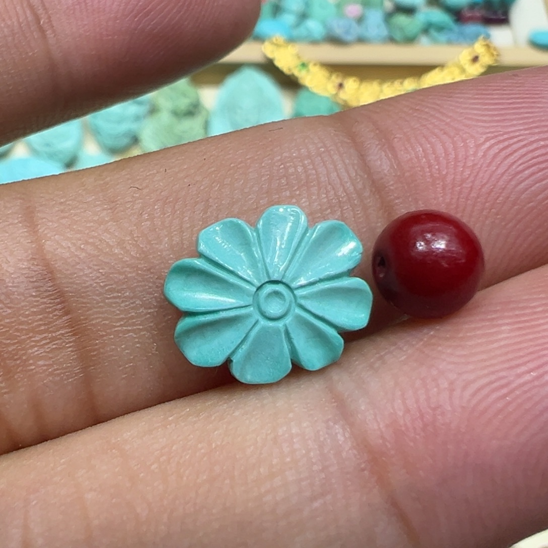 南红玛瑙未镶嵌颈饰