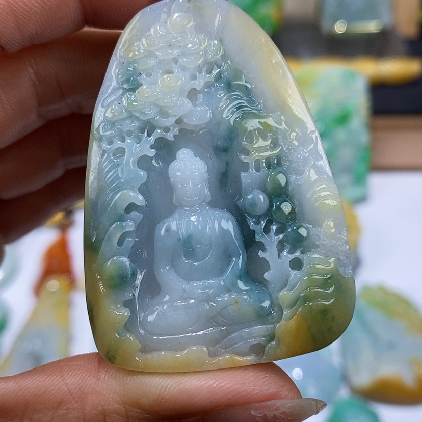 【闪购商品】定制翡翠未镶嵌翡翠一物一证