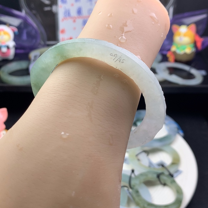 定制翡翠叮当镯未镶嵌54/60贵妃