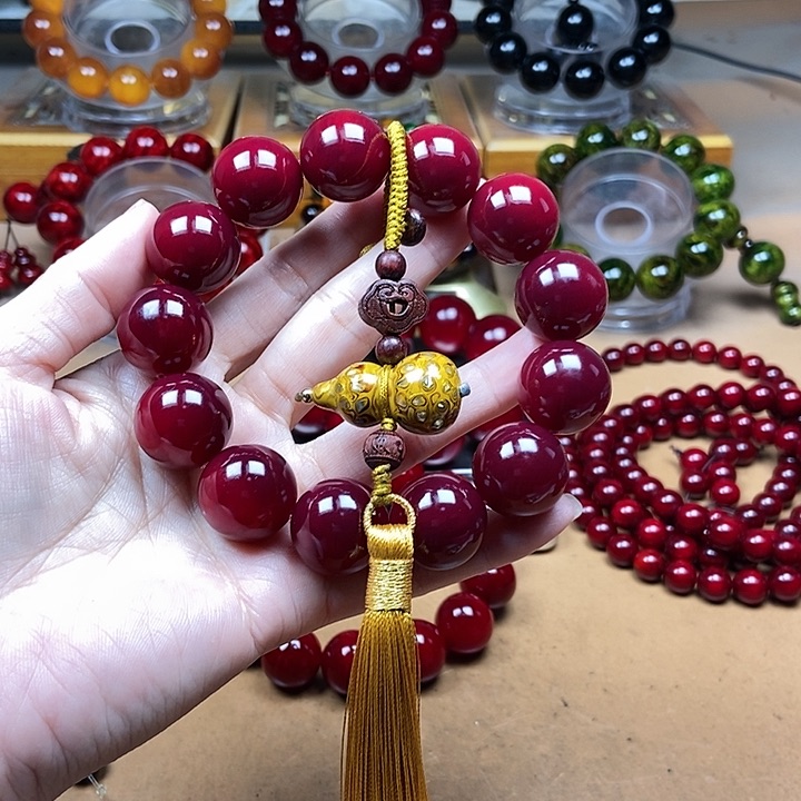 【闪购商品】贝壳杉（血龙木）手串/手链1.8*13