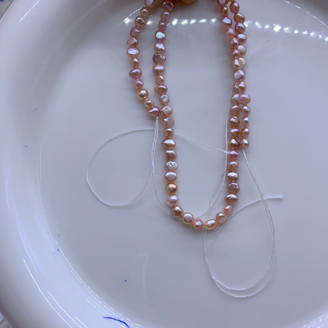 淡水珍珠颈饰合金