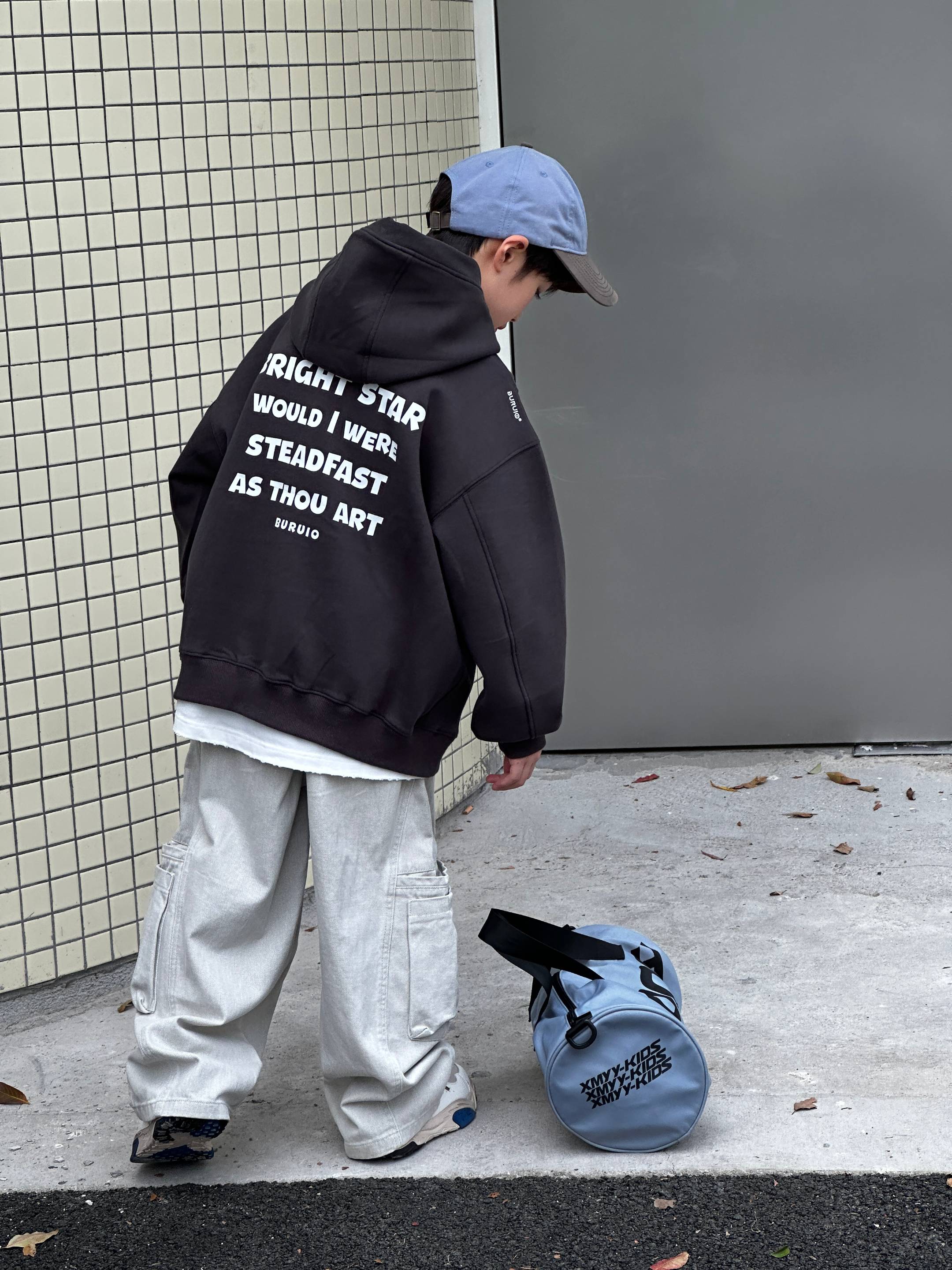 （孤品扣号链接）时尚潮流中性款式儿童男童中大童宽松帅气99
