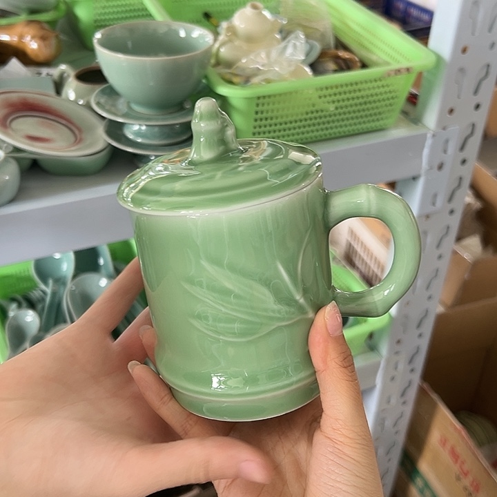 小米茶器龙泉青瓷