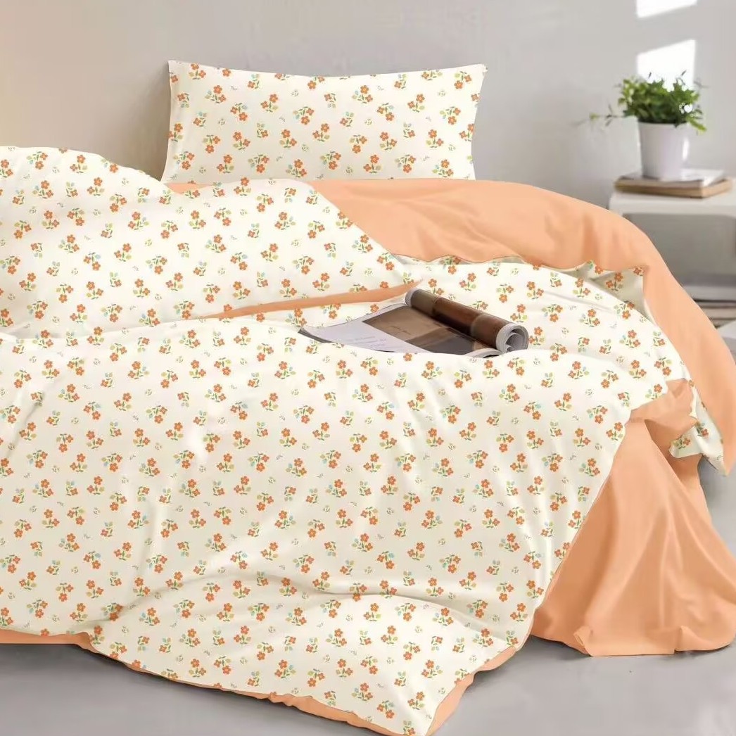 文文家纺纯棉超柔磨绒轻磨毛工艺 淡香依人