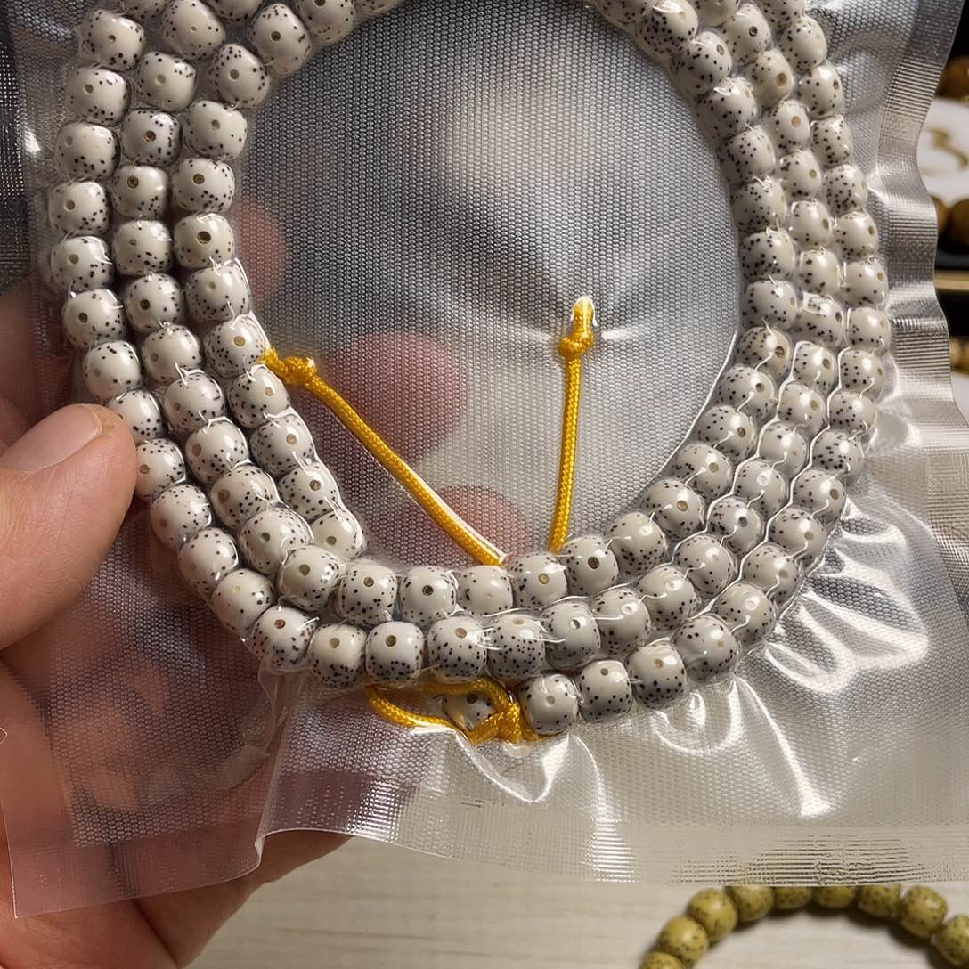 星月菩提把件晚*～原生态大留白8*7