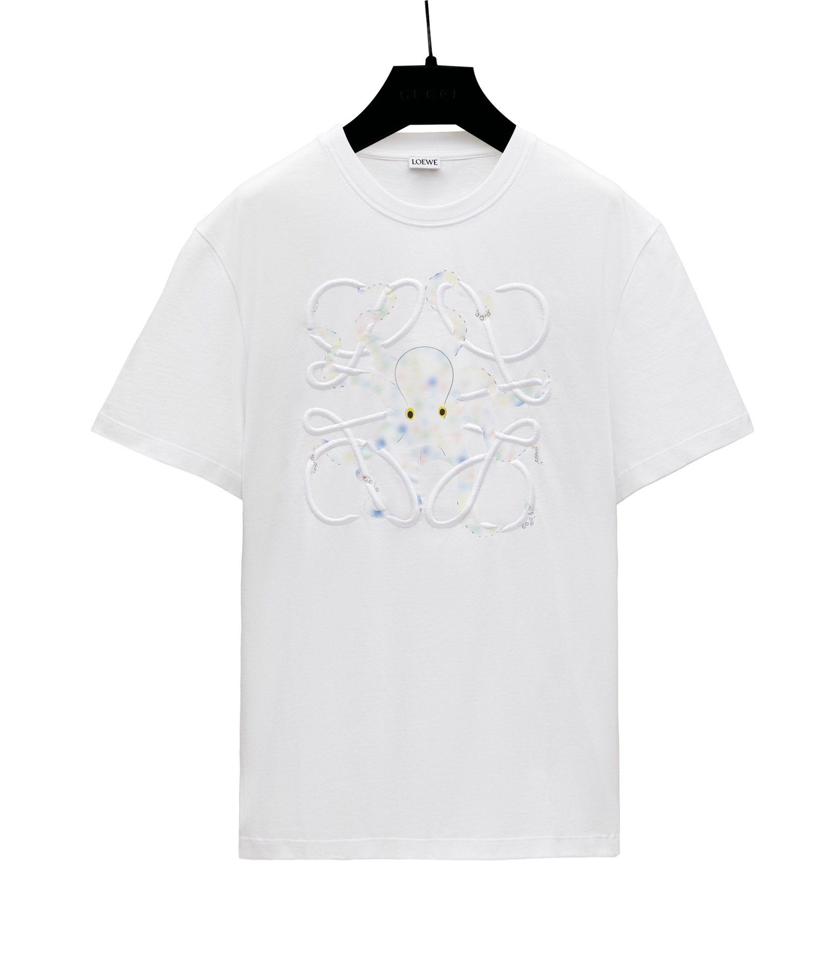 全新未使用 LOEWE/罗意威 25春夏彩色八爪鱼大刺绣 H526Y22XBS