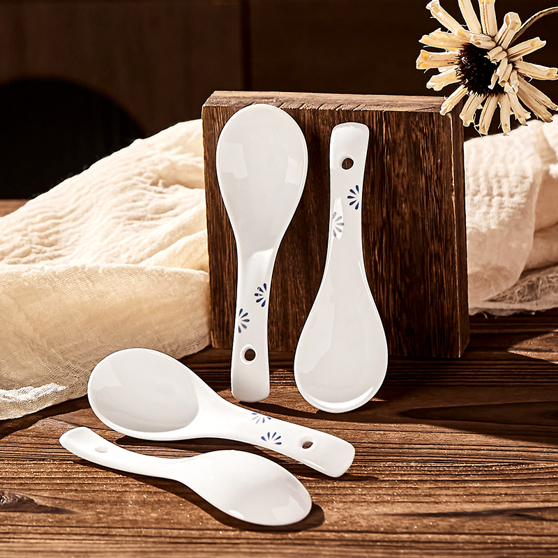 【小汤勺】搭配好物创意家用小汤勺长柄喝汤勺子圆头盛汤舀粥调羹