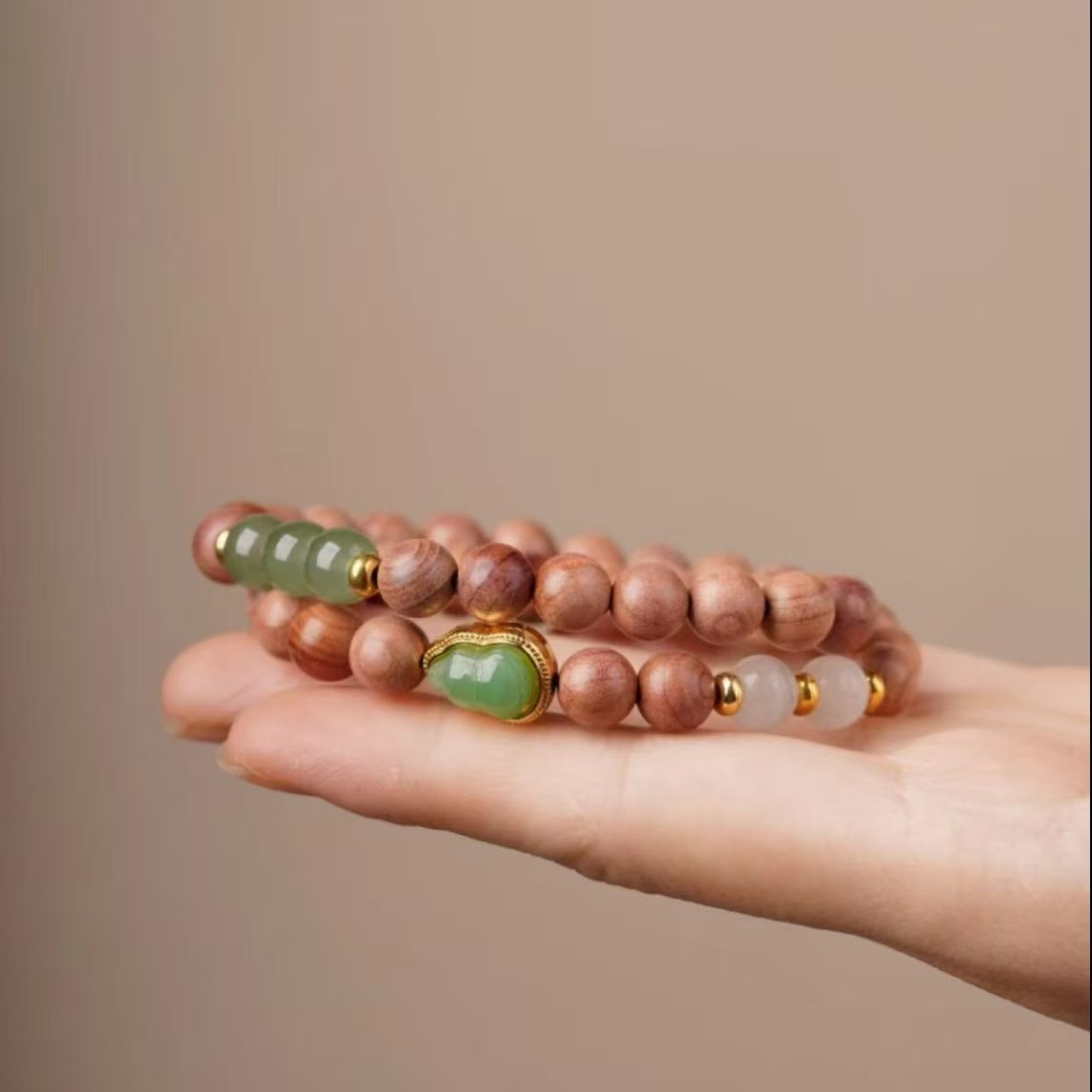 双圈崖柏手串（无礼盒）605