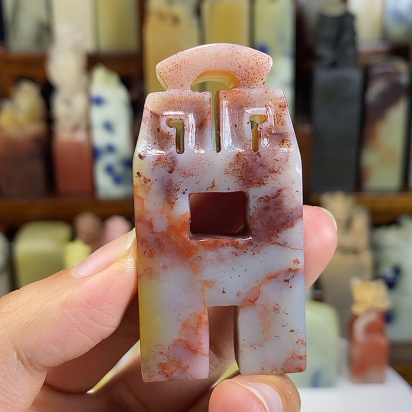 【闪购商品】青田石印石       老挝。 