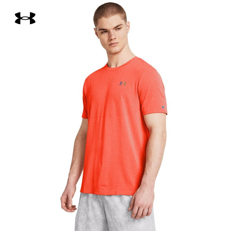 UA安德玛男装夏季新款运动T恤衫健身跑步户外休闲透气短袖1376781