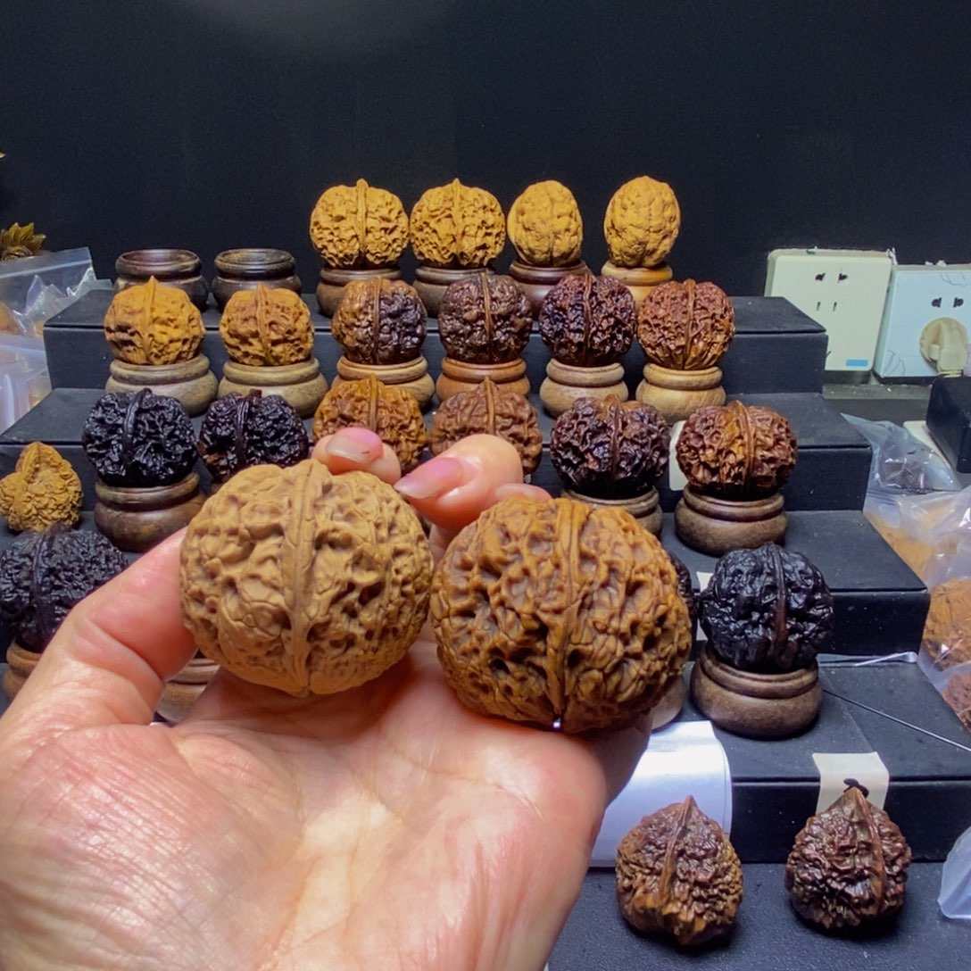 吊坠文玩核桃铁丝子45