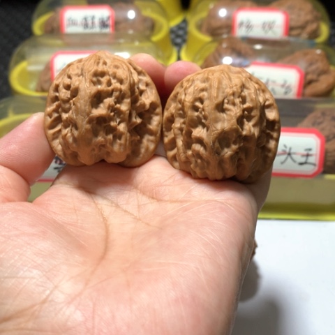吊坠文玩核桃野狼