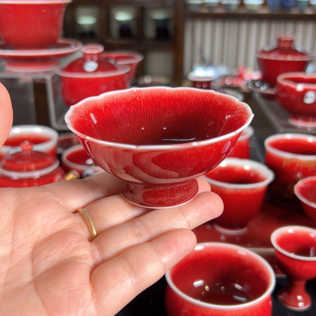 杯子景德镇高温原矿杯