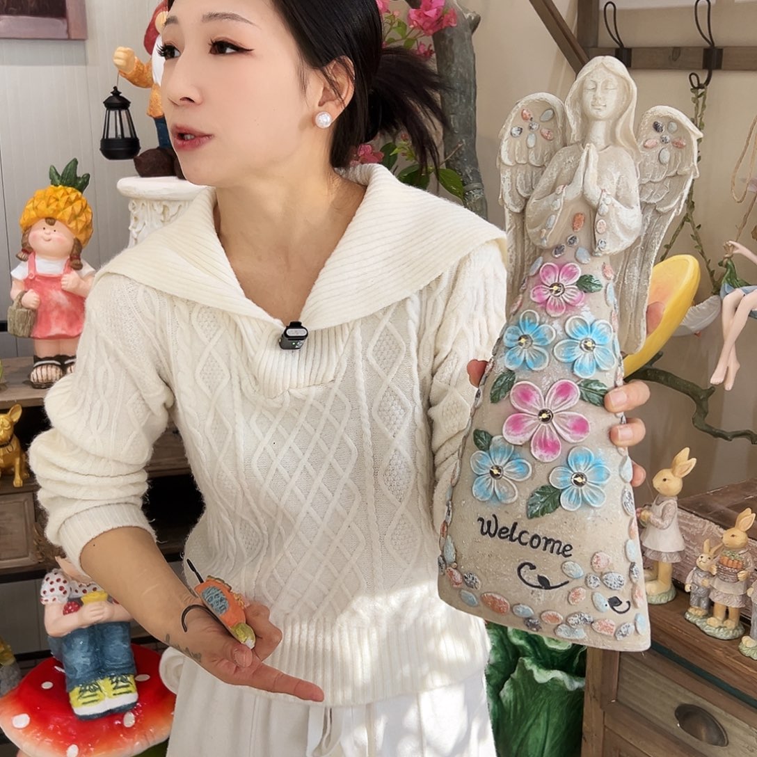 花园摆件红红火火