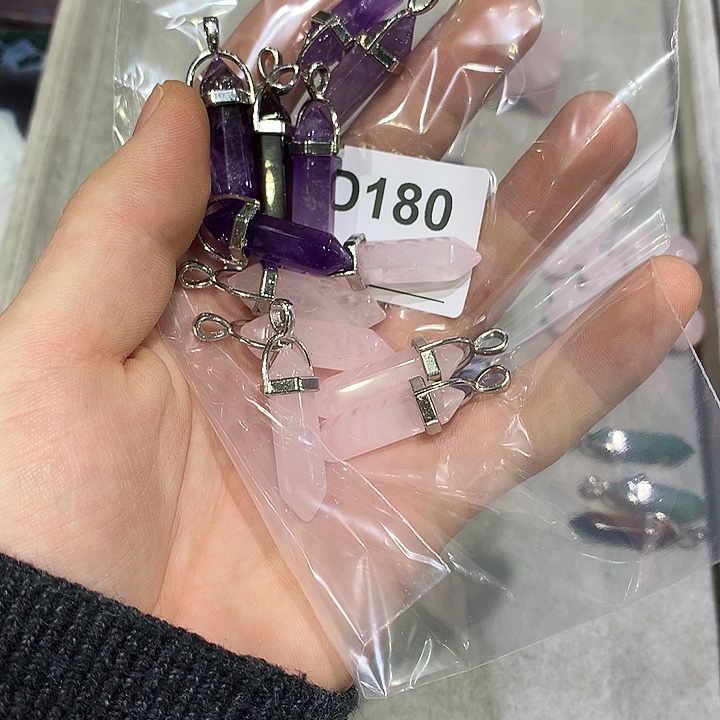 天***女水晶珠宝半成品未镶嵌天然水晶D180