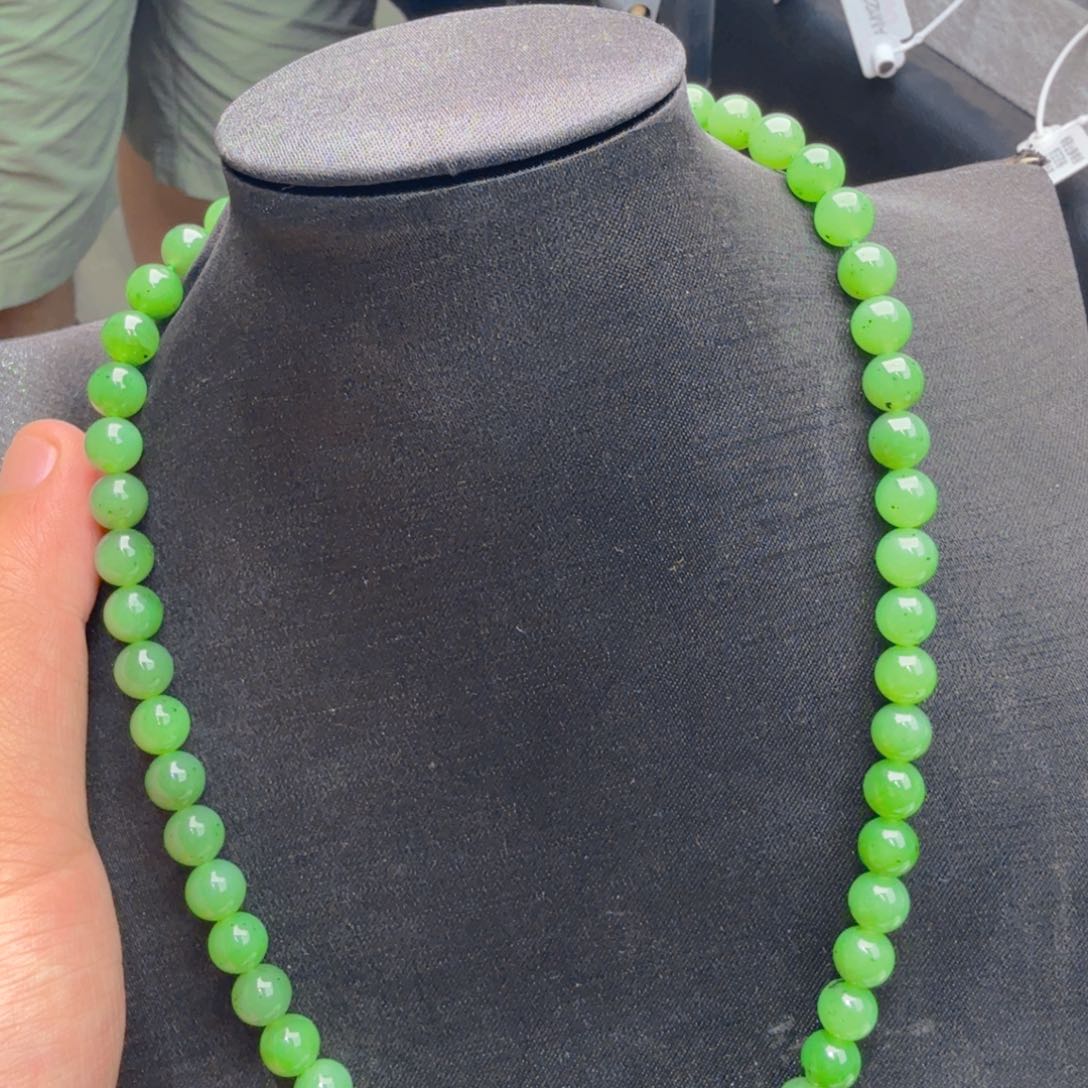 和田玉（碧玉）未镶嵌颈饰