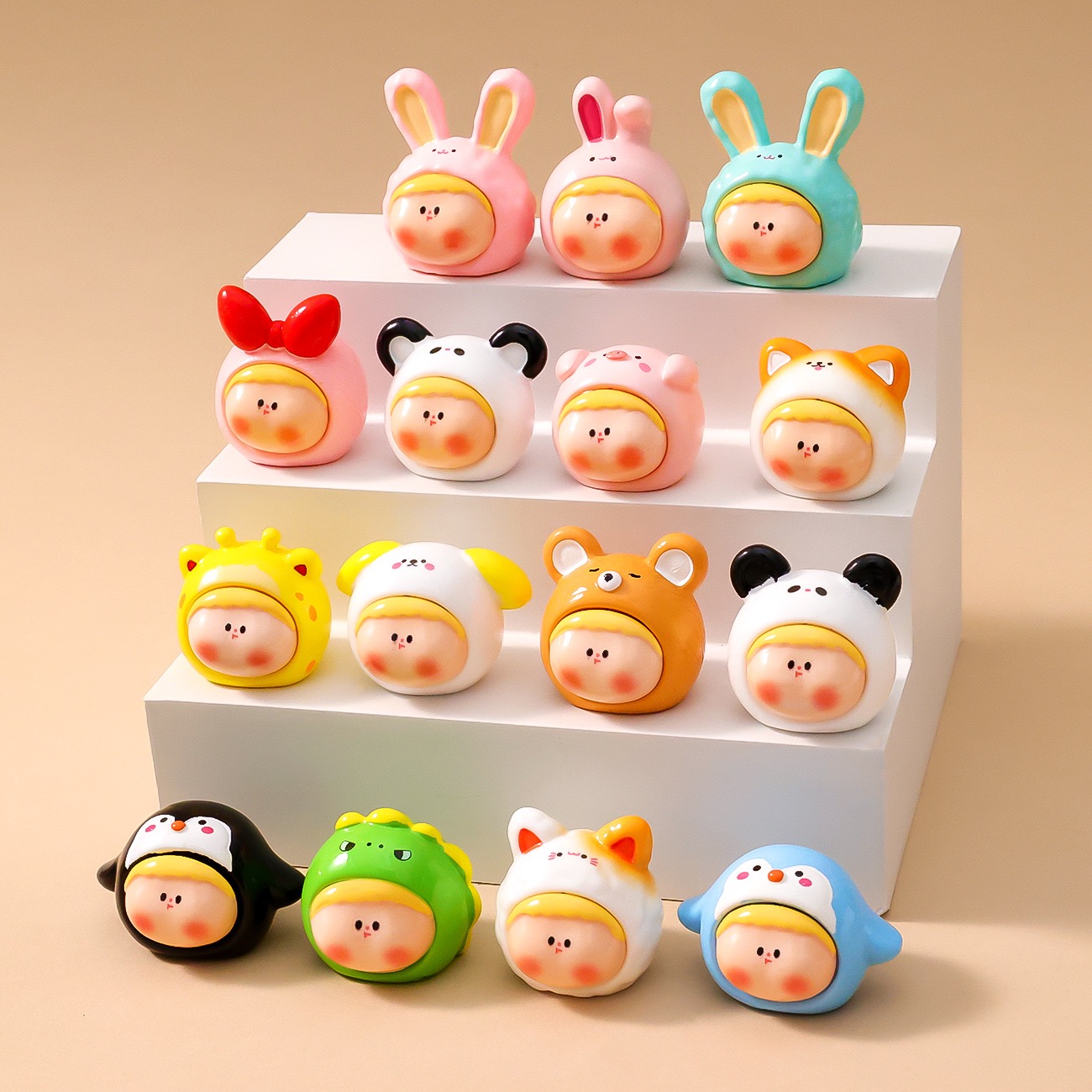 【清库存＋拆2、双许愿九宫格】萌宠莉莉丝 DIY树脂配件摆件对对碰