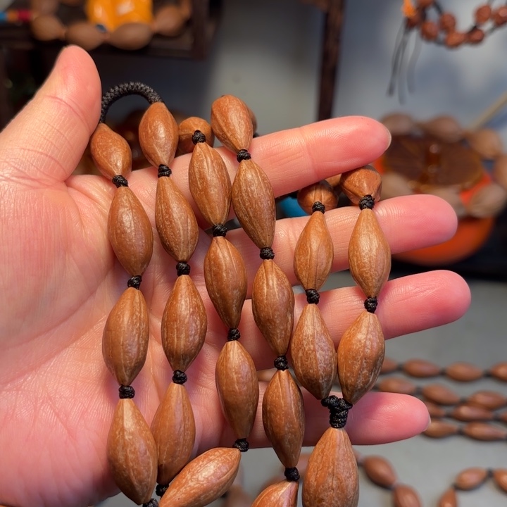 手串/手链橄榄核小柳叶脖挂1.1尺寸