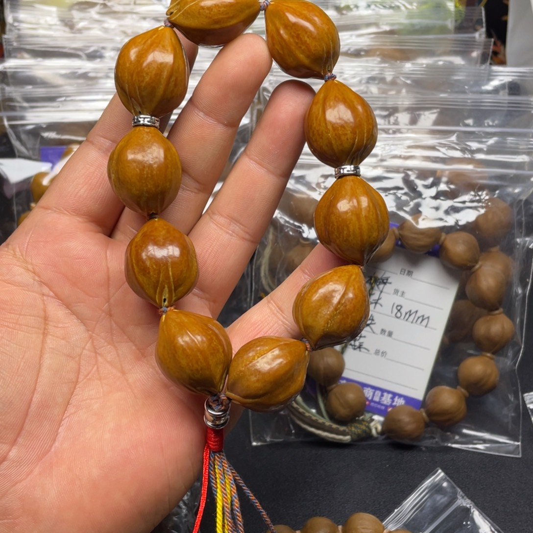 橄榄核手串23mm素串