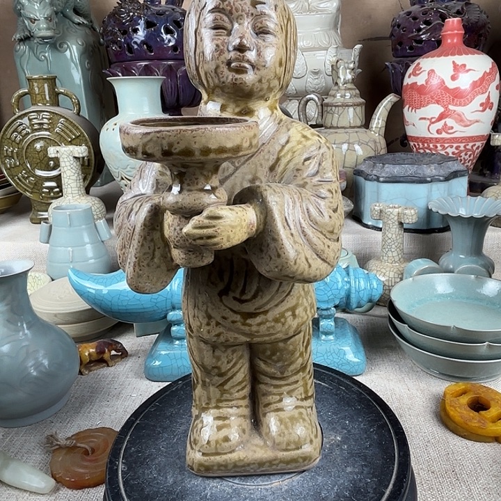 摆件瓷器好漂亮呀