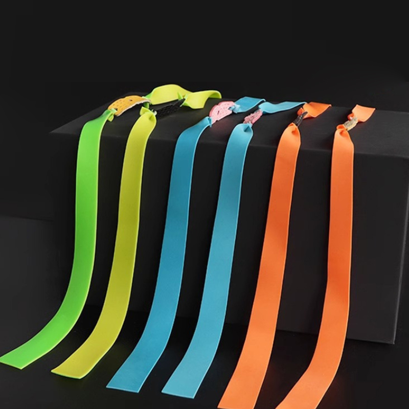 2012锥度防冻加厚耐用弹弓扁皮筋高回弹短拉弹弓皮筋锅底皮兜