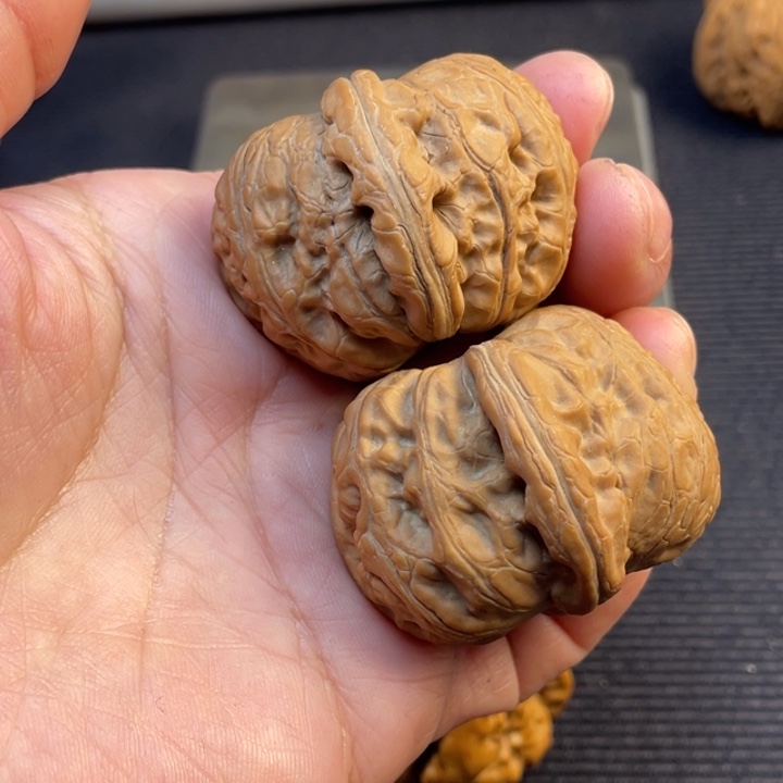 吊坠文玩核桃43尺全品元宝