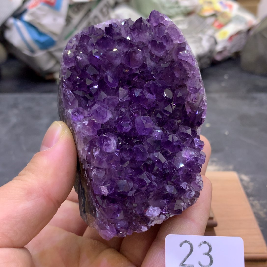 紫晶摆件未镶嵌紫晶紫晶23