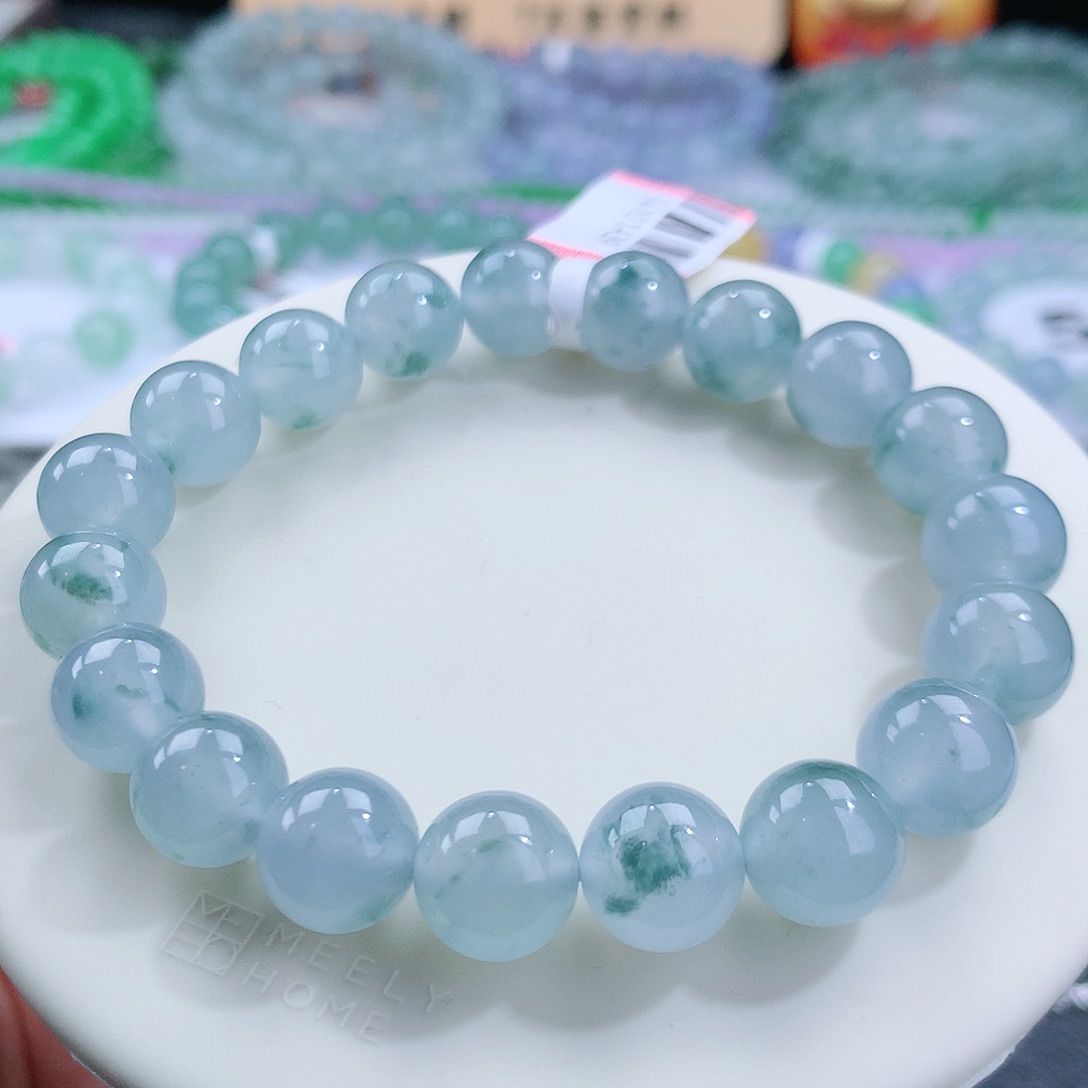 翡翠手链未镶嵌卡10