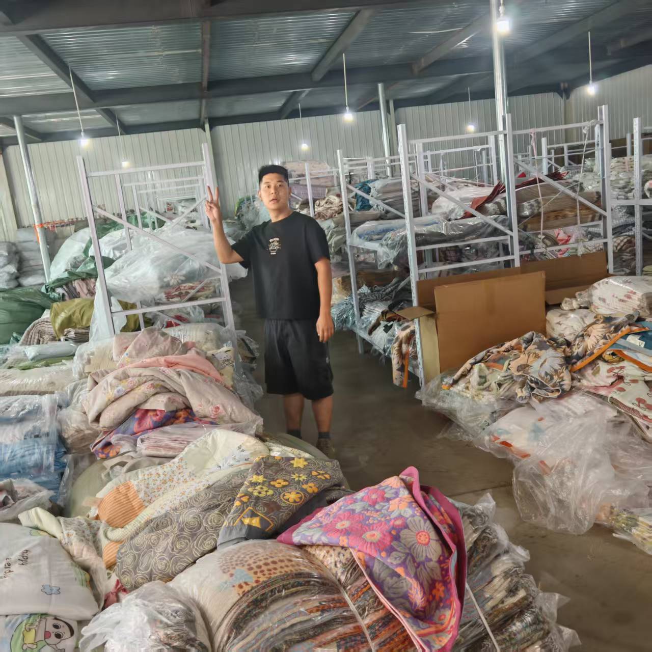 孤品 清！清！清！直播间花型床盖枕巾被子