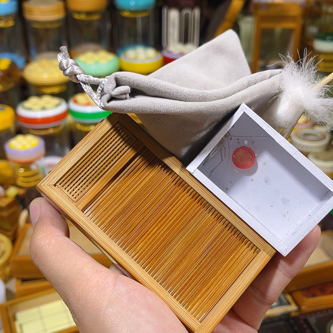 蟋蟀卷帘门竹蛉盒+过虫器+竹蛉+布套