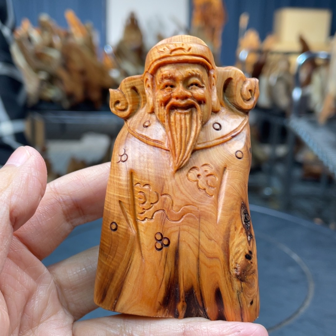 柏木（崖柏）手把件