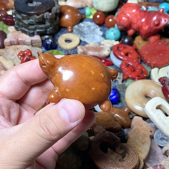 和田玉未镶嵌颈饰54