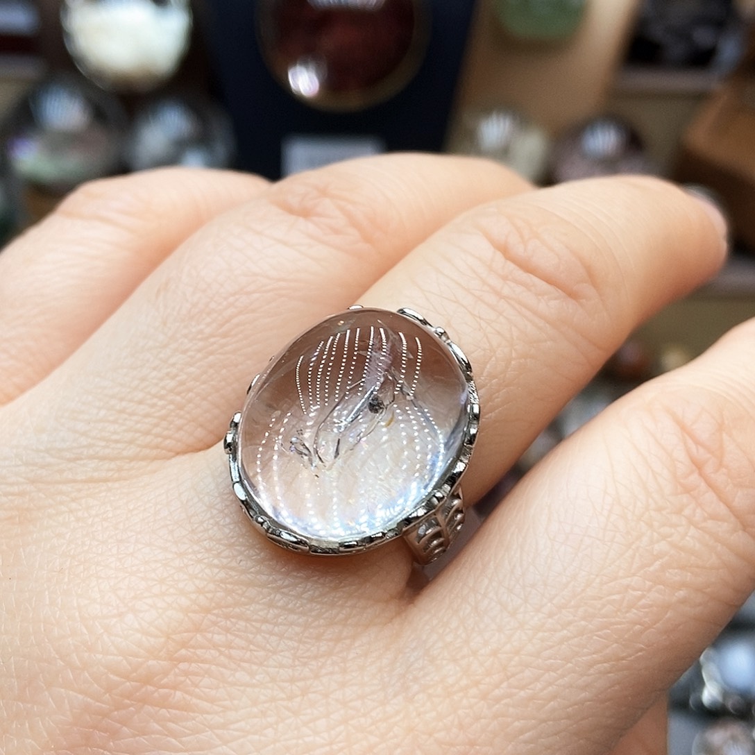 水晶戒指银S925镶嵌c****n