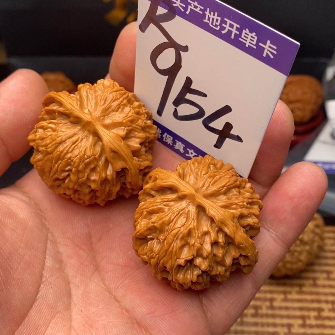 吊坠文玩核桃苹果圆狮子头40➕