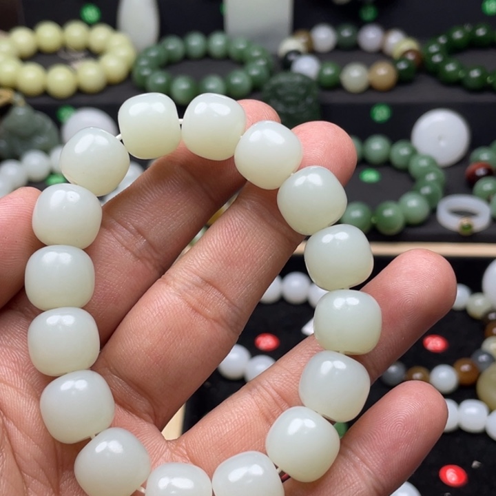 手链未镶嵌和田玉好*生