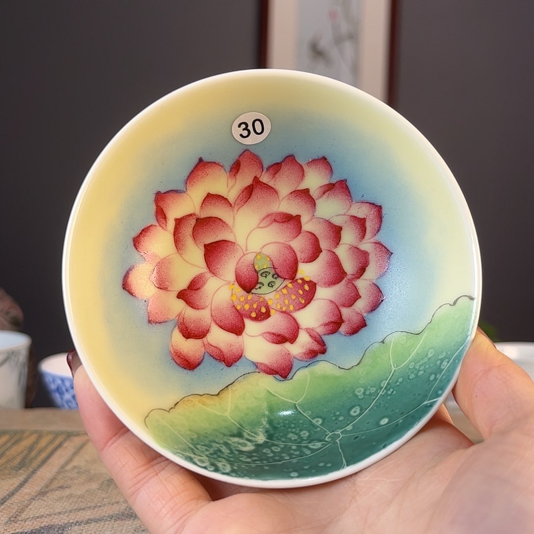 杯景德镇陶瓷茶杯多人