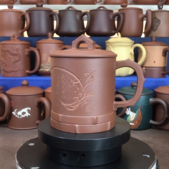 茶杯紫泥微瑕容量600