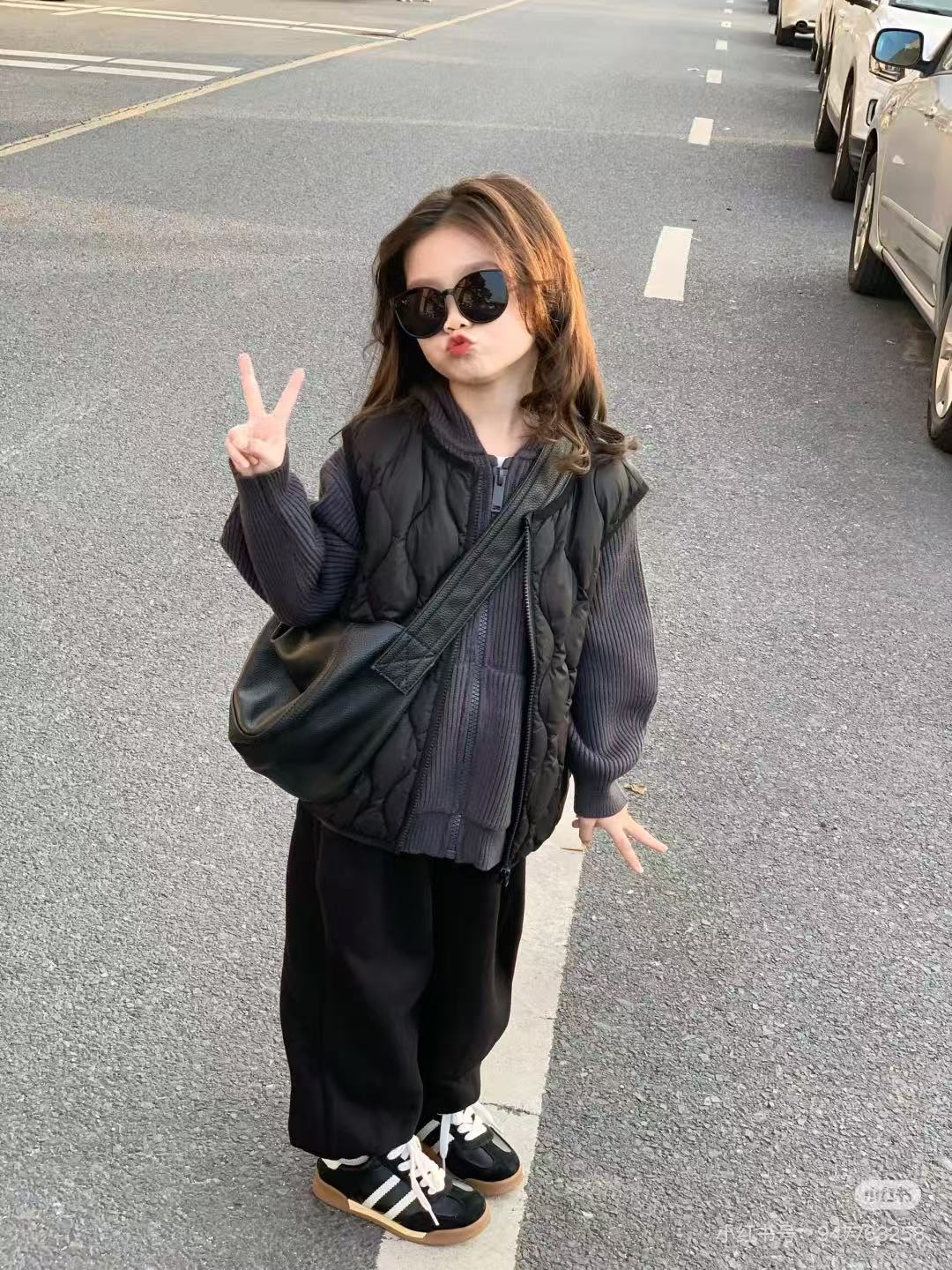 【九九童装】男女童韩版上衣 套装 外套