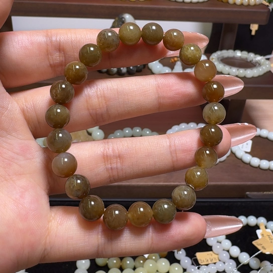 未镶嵌和田玉手链