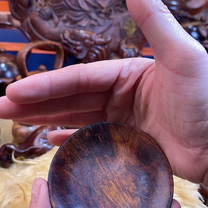 用***7黄花梨/降香黄檀盘子