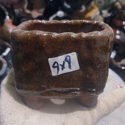 粗陶花盆手工花盆制作就这样