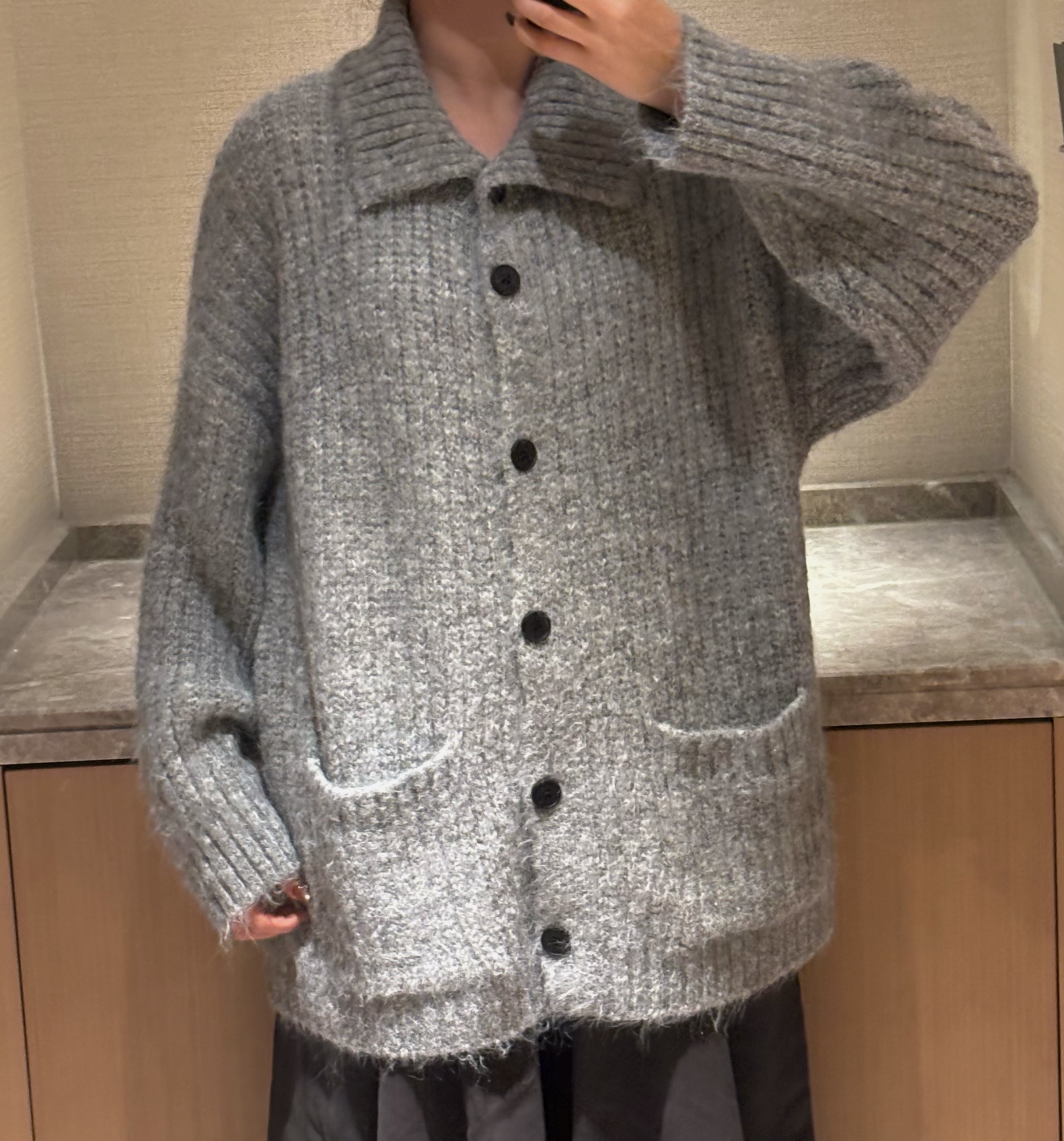 YBJ#2727#针织毛衣开衫 FL